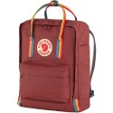 Plecak Fjallraven Kanken Rainbow - ox red/rainbow pattern