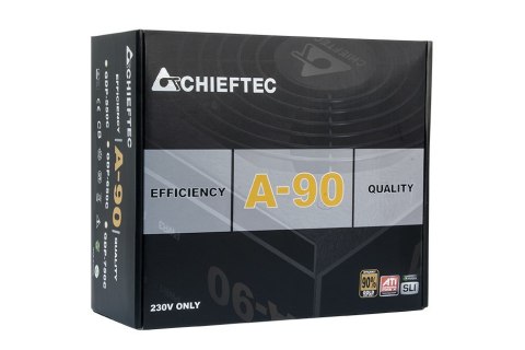 Chieftec GDP-650C moduł zasilaczy 650 W PS/2 Czarny