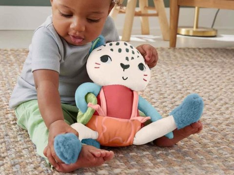 Fisher Price przytulanka sensoryczna Planet Friends Pantera ZA6045