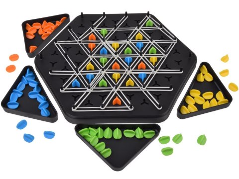 Gra strategiczna Szachy łańcuchowe - zajmij jak najwięcej trójkątów! GR0764