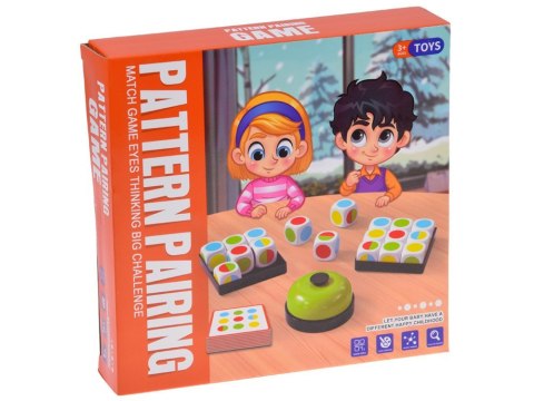 Gra układanka na spostrzegawczość koncentracja kolorowe wzory GR0761