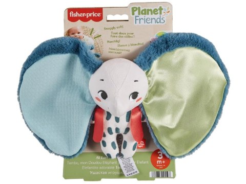 Mattel Fisher Price Przytulanka sensoryczna słonik - Wielkouchy ZA6044