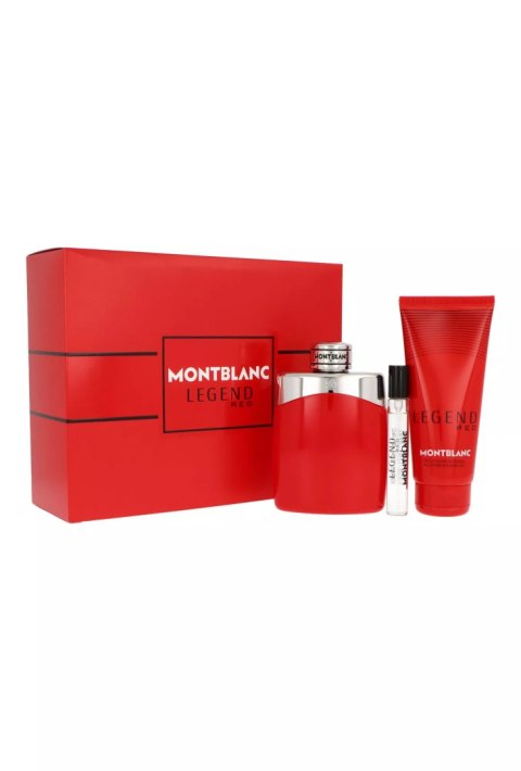 Zestaw Montblanc Legend Red Edp 100ml + Edp 7,5ml + Shower Gel 100ml