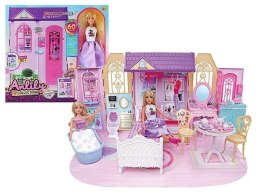Domek z lalką 29cm i wyposażeniem