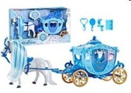 Karoca z lalką i chodzącym koniem