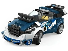 Klocki techniczne Sportowe auto GRANATOWE 164-elementy + naklejki ZA5745