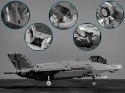 Klocki techniczne amerykański myśliwiec F-35 Lighting II 1600ele ZA5799