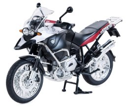 Motocykl BMW R 1200 GS biały RASTAR model 1:9 Metalowa karoseria