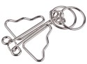 Zestaw łamigłówek metalowych puzzle układanka logiczna ZA1132
