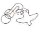 Zestaw łamigłówek metalowych puzzle układanka logiczna ZA1132