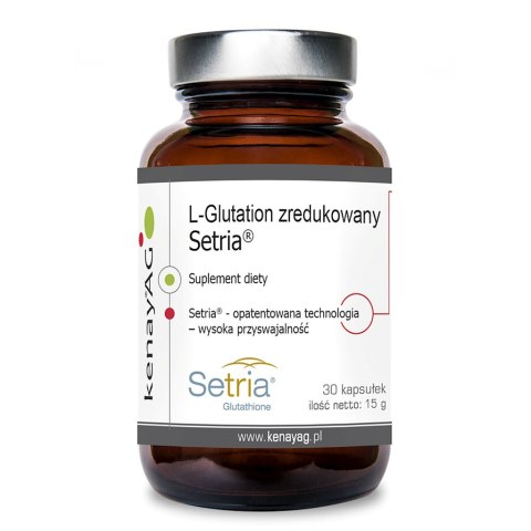 KENAY L-Glutation zredukowany Setria 500mg, 30 kaps.