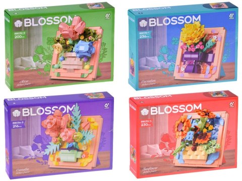Klocki techniczne SERIA: Oddech wiosny - KWIATY W RAMCE ponad 200ele ZA5815