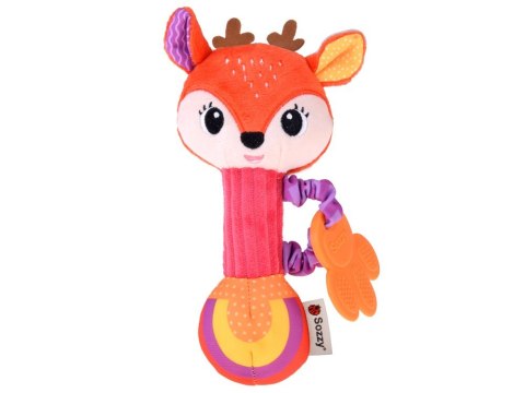 Urocza Grzechotka Gryzak maskotka Zwierzątko dla dziecka ZA5771