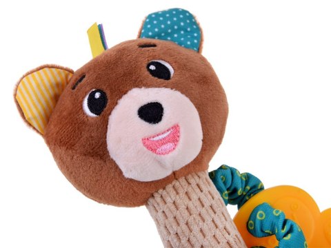 Urocza Grzechotka Gryzak maskotka Zwierzątko dla dziecka ZA5771