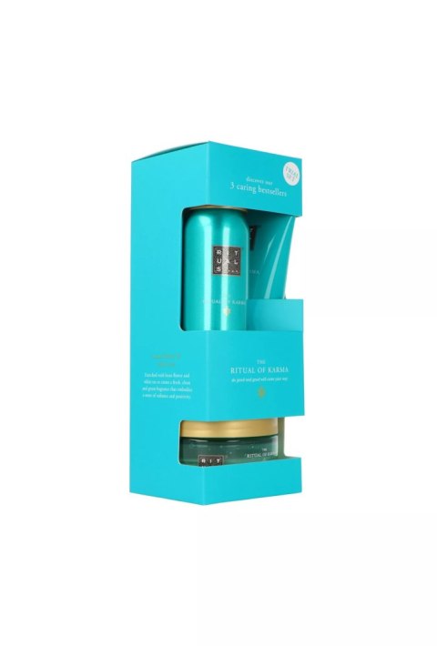 Zestaw Rituals The Ritual Of Karma Trial 2024 Shower Foam 50ml + Body Scrub 125g + Body Cream 70ml