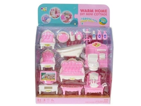 Zestaw mebli do domków dla lalek