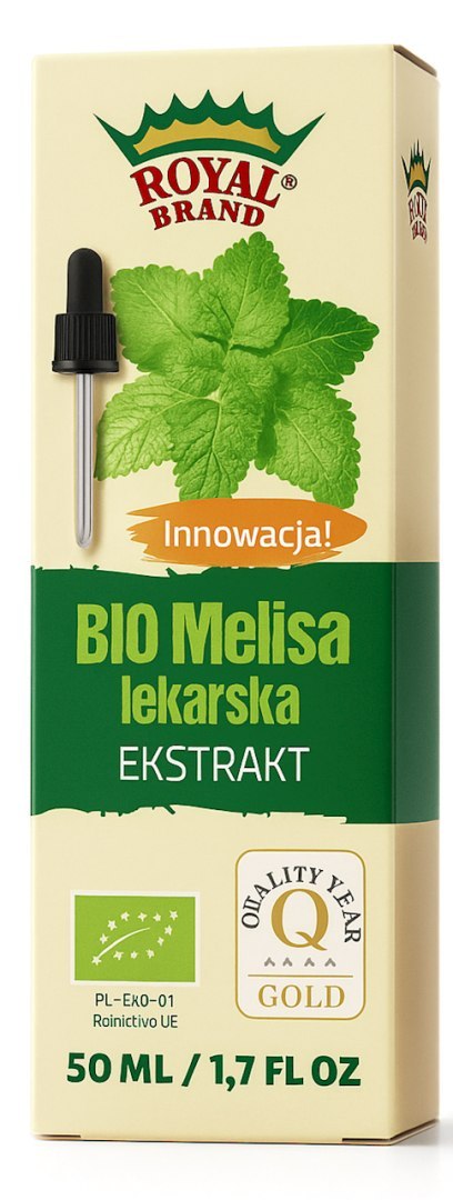 Ekstrakt z Melisy lekarskiej BIO 50ml ROYAL BRAND
