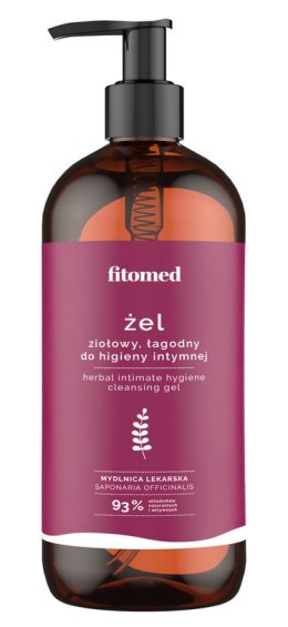 Żel ziołowy do higieny intymnej mydlnica lekarska 500g FITOMED
