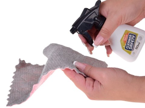 Zestaw sprzątający dla dzieci - wózek z akcesoriami i odkurzacz ZA5873