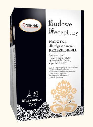 LUDOWE RECEPTURY napotne 30 saszetek MIR-LEK