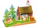 Puzzle 3D 25 elementów Stajenka Betlejem Szopka ZA2216