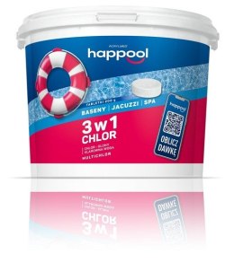 Acrylmed 3kg Multichlor 200g do długotrwałej dezynfekcji wody w basenie - tabletki