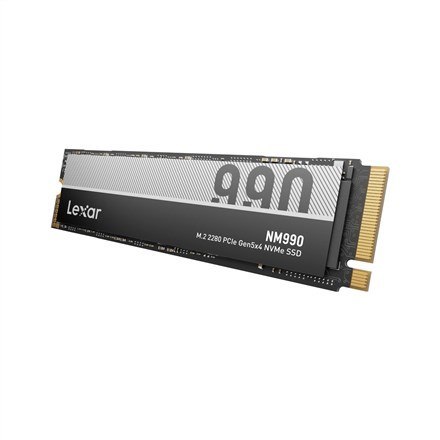 Dysk SSD Lexar | Zobacz materiał NM990 | 1000 GB | Format dysku SSD M.2 2280 | Interfejs dysku półprzewodnikowego NVMe | Prędkoś