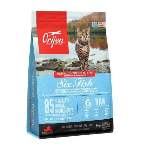 ORIJEN Cat 6 Ryb 1,8kg