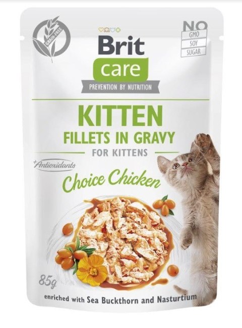 BRIT Care Cat Kitten Choice Pouch - mokra karma dla kota - 85 g