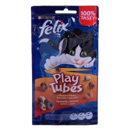 FELIX Play Tubes Kurczak, Wątróbka - przysmak dla kota - 50 g