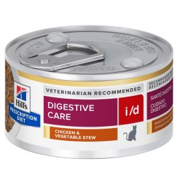 HILL'S PD Diet i/d Digestive Care Feline potrawka z kurczaka - mokra karma dla kota - 82 g