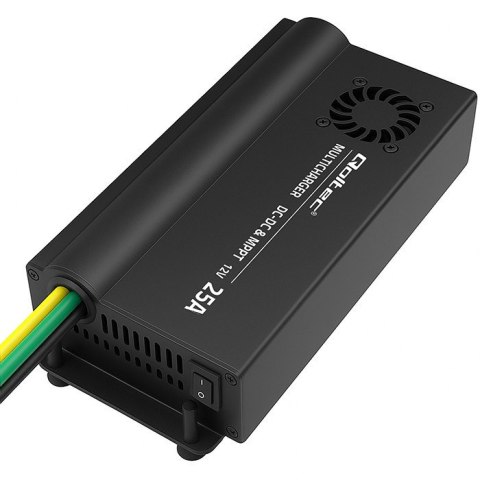 Automatyczna ładowarka DC-DC 12V z regulatorem MPPT 25A LiFePO4 AGM GEL STD