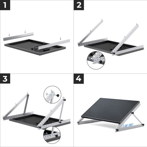 Uchwyt do panelu słonecznego ECOFLOW Solar 28'' Tilt Mount Bracket