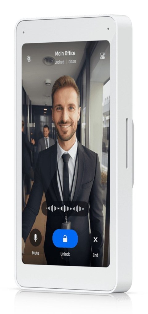 Monitor do domofonu Ubiquiti UA-Intercom-Viewer UniFi Access 5" dotykowy, zasilanie PoE