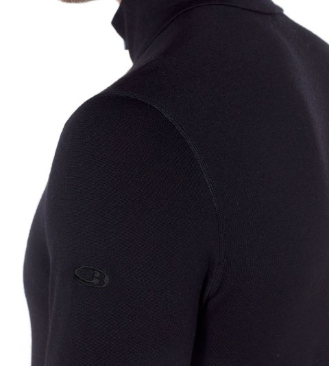 Bluza termoaktywna Icebreaker 260 Tech L/S Half Zip - black