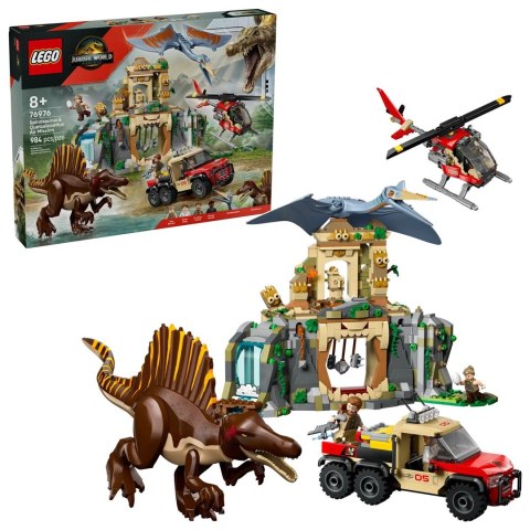 LEGO Jurassic World 76976 Powietrzna misja z kecalkoatlem i spinozaurem