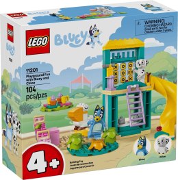 LEGO Bluey 11201 Blue i Łatko na placu zabaw