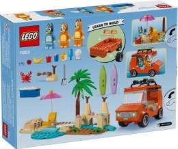 LEGO Bluey 11202 Blue i rodzinna wycieczka samochodem
