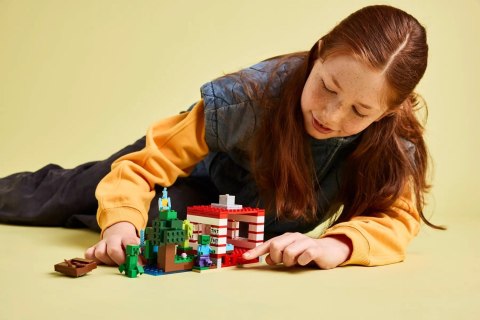 LEGO Minecraft 21275 Dom TNT w dżungli