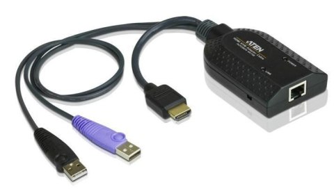 ATEN KA7168 kabel KVM Czarny