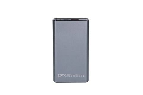 Extralink Powerbank EPB-126 20000mAh Srebrny Power bank, 45W PD, USB-C