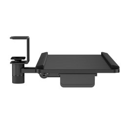 MACLEAN PODBIURKOWY UCHWYT NA KLAWIATURĘ, MAX. OBCIĄŻENIE 5KG, REG. W POZIOMIE I PIONIE, CZARNY MC-108 B