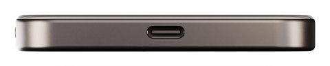 ZENS Slim Qi2 Aluminium Powerbank - magnetyczny powerbank 5000 mAh kompatybilny z MagSafe i Qi2 (black)