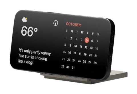 Ładowarka bezprzewodowa Qi2 15W Native Union Rise Solo kompatybilna z MagSafe (sandstone)