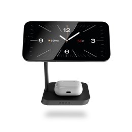 Ładowarka magnetyczna Zens Aluminium Series 2 w 1 z zasilaczem 24W