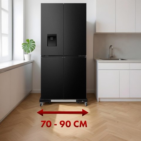 MACLEAN PODSTAWA POD PRALKĘ RUCHOMA, BLOKADA KÓŁEK, SZER. 700-900MM, UNIWERSALNA, DO 200KG MC-119 B