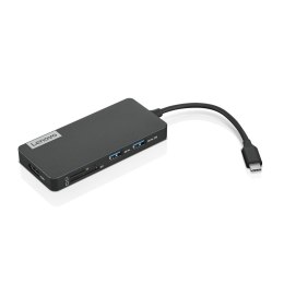 Lenovo GX90T77924 stacja dokująca USB 3.2 Gen 1 (3.1 Gen 1) Type-C Szary