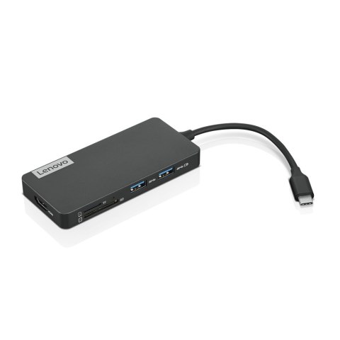 Lenovo GX90T77924 stacja dokująca USB 3.2 Gen 1 (3.1 Gen 1) Type-C Szary