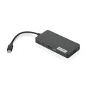 Lenovo GX90T77924 stacja dokująca USB 3.2 Gen 1 (3.1 Gen 1) Type-C Szary