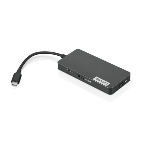 Lenovo GX90T77924 stacja dokująca USB 3.2 Gen 1 (3.1 Gen 1) Type-C Szary